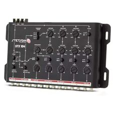 1 STETSOM STX104 crossover elettronico a 5 vie 4 stereo outputs + 1 mono output