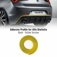 Alfa Romeo Giulietta Profilo Bordino Adesivo Paraurti Giallo Posteriore Tuning 