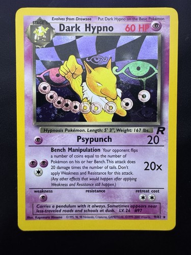 Pokémon card english dark - pokémon,