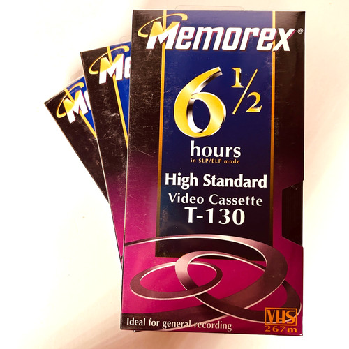 Lotto videocassette memorex - lotto, 3