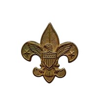 *HH* Antica Spilla Vintage America Boy Scouts Scout Aquila Americana Eagle Pin
