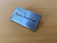 Plaque CARTIER Placa de