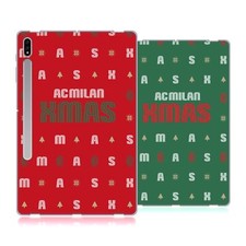 OFFICIAL AC MILAN CHRISTMAS JUMPER SOFT GEL CASE FOR SAMSUNG TABLETS 1