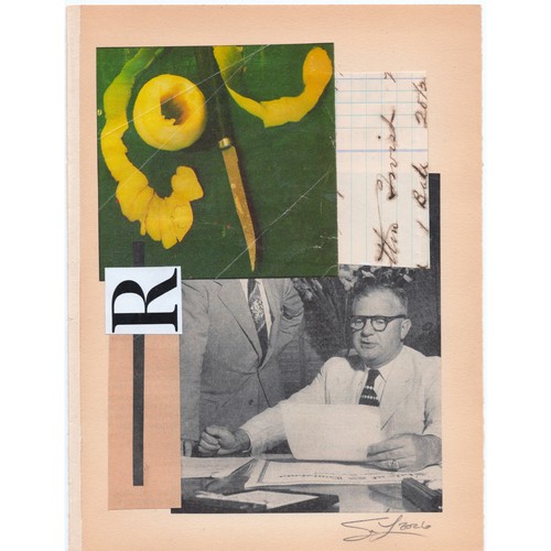 Collage originale arte moderna