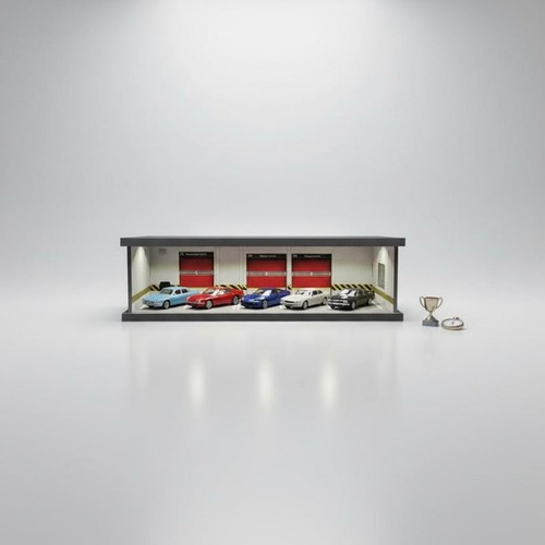 Vetrina parcheggio modellini - parcheggio,