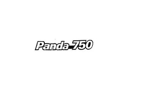 Scritta posteriore fiat panda - scritta,