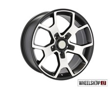 Cerchi in lega Jeep Rubicon Style R18 5x127 4x 18 pollici 8J Black Machined...