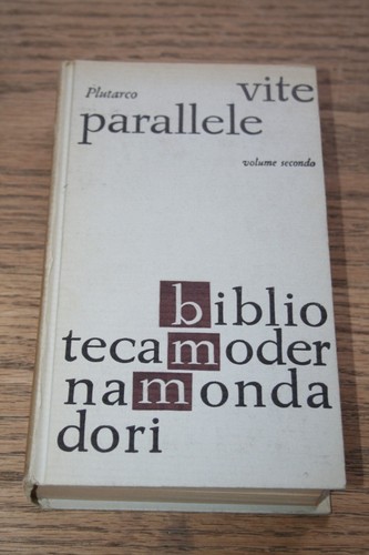 Plutarco vite parallele - vite,