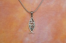 Collana orecchini pesce - collana,
