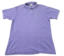 Polo viola da uomo Lacoste