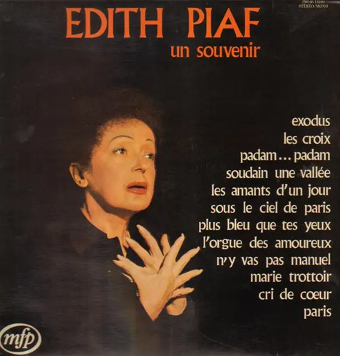Edith piaf souvenir - edith,