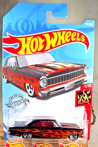 Hot wheels 2019 143 flames - #143,