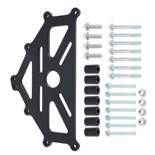 Billet aluminum stand adapter - aluminum,