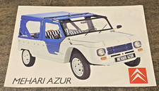 Feuillet  de vente CITROEN