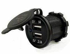 CARICABATTERIA PRESA DOPPIA