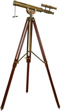 Antico telescopio vittoriano