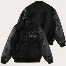 Giacca Mercedes AMG Petronas F1 Team Varsity Uomo Formula 1 Racing Bomber