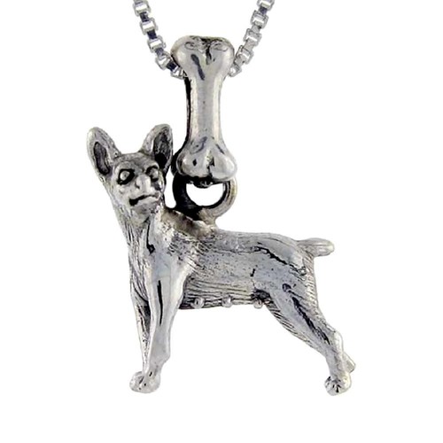 Ciondolo pinscher nano - ciondolo, 3d