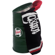 Mini barile olio originale Castrol con calze regalo vintage Castrol