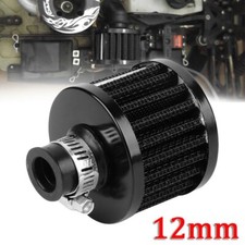 12mm Filtro Aria Cilindrico Auto Moto Tuning Aspirazione Mini Olio Carter Motore