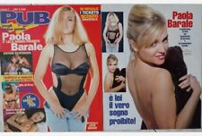 Clippings Paola Barale Ritagli Di Giornale Tele Tutto Pub Novella 2000 Vintage