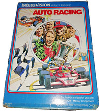 INTELLIVISION MATTEL AUTO RACING INTELLIVISION MATTEL GIOCO CON  SCATOLA + CARTE