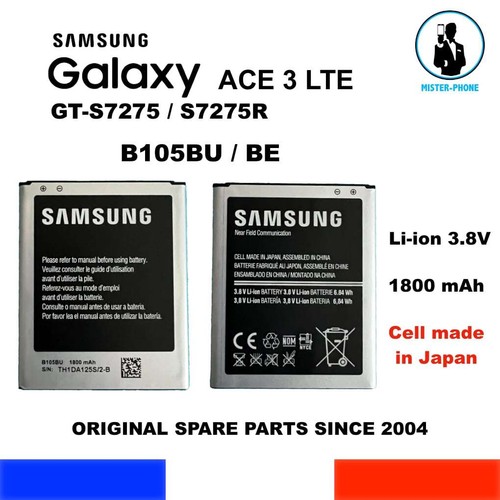 Bateria genuina b105be samsung - genuina,