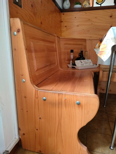 Panca angolare legno - in,