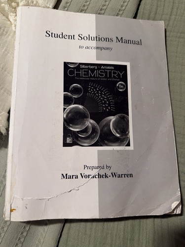 Chemistry student solutions - chemistry,
