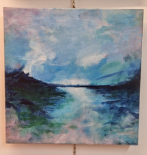 Olio Su Tela spessa Marina