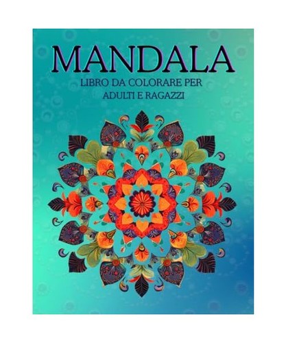 Mandala libro colorare per - da,