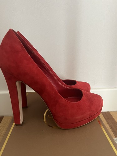 Ash scarpe con tacco rosse - ash,