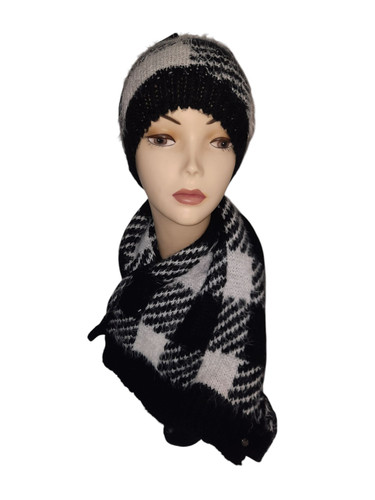 Cappello sciarpa donna - e,