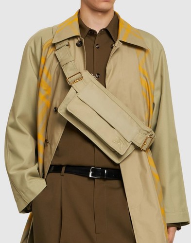 Burberry trench gabardine logo - gabardine,