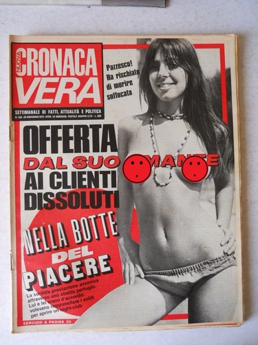 Cronaca vera 168 1975 - vera, n°168