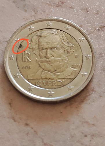 Moneta euro giuseppe verdi - moneta,