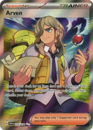 Arven 235 198 pokemon - arven, 235/198