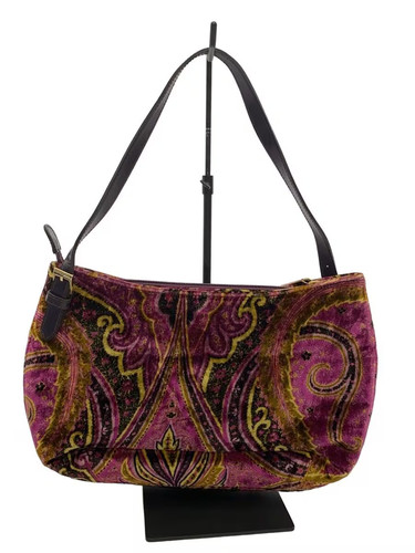 Etro handbag pink paisley - handbag,
