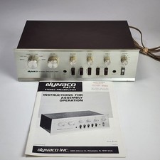 Dynaco PAT-4 Preamplificatore Stereo Preamplificatore Componente Vintage Si Accende USA