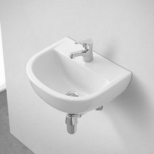 Lavabo sospeso 38 cm in