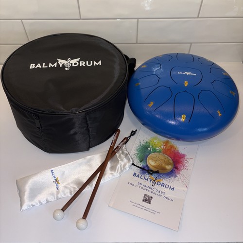 Blue balmy drum steel tongue - balmy,
