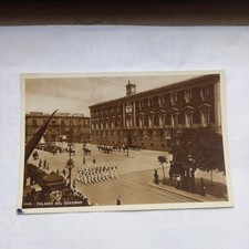 Bari cartolina  1938 palazzo del Governo -vera foto-  francobollo cent.20