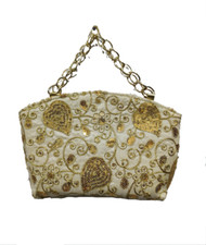 Pochette pochette donna beige