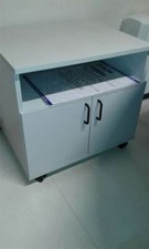 VENDO MOBILE PORTA STAMPANTE PER UFFICIO CASA colore noce