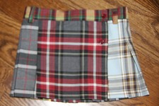 Gonna a quadri in lana