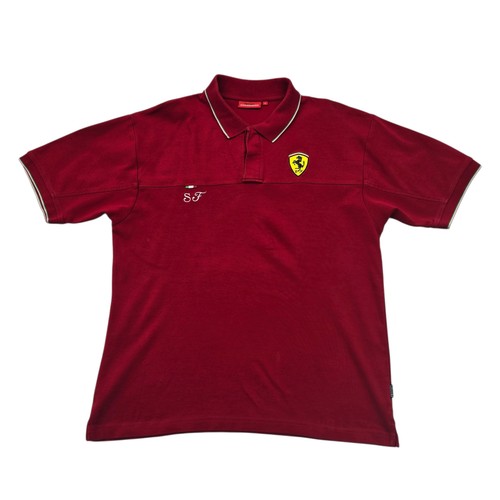 Ferrari boys red racing polo - ferrari,