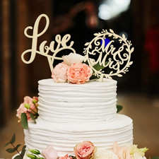 2 Topper per Torta Nuziale per