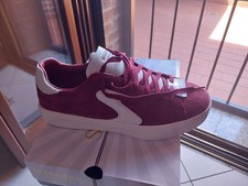 Sneakers donna rosso scuro - rosso,