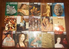 LOTTO 15 VOLUMI MUSEI DEL MONDO 1968 MONDADORI RILEGATI ILLUSTRATI