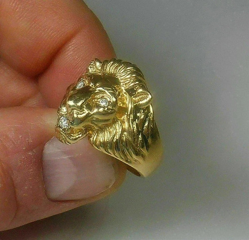 Anello uomo testa - , di